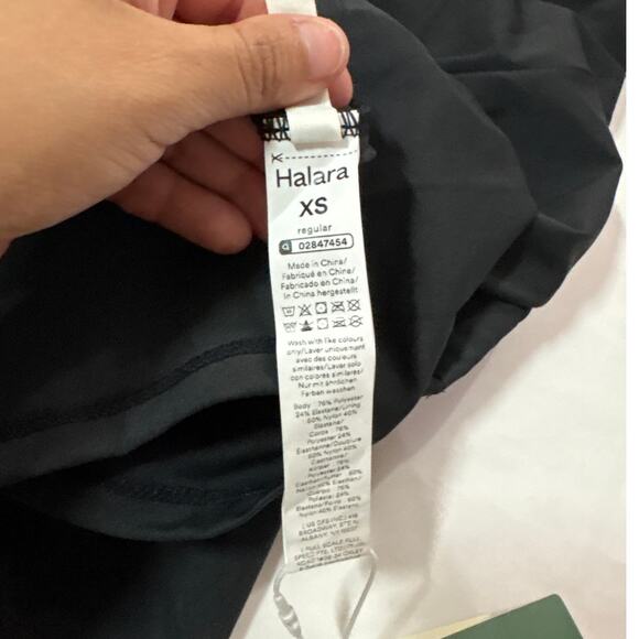 NWT Halara Womens XS High Waisted Tummy Control Casual Skirt Shapewear Shorts - Picture 4 of 6